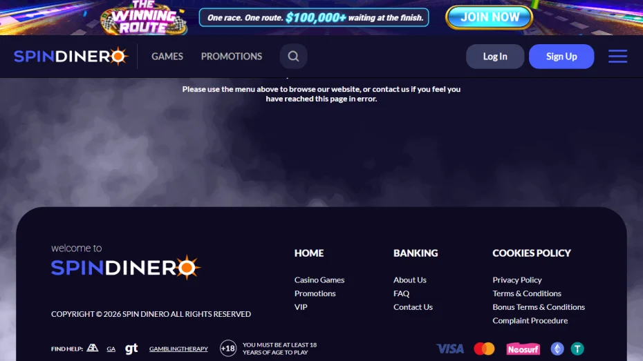 SpinDinero Casino Slots Australia